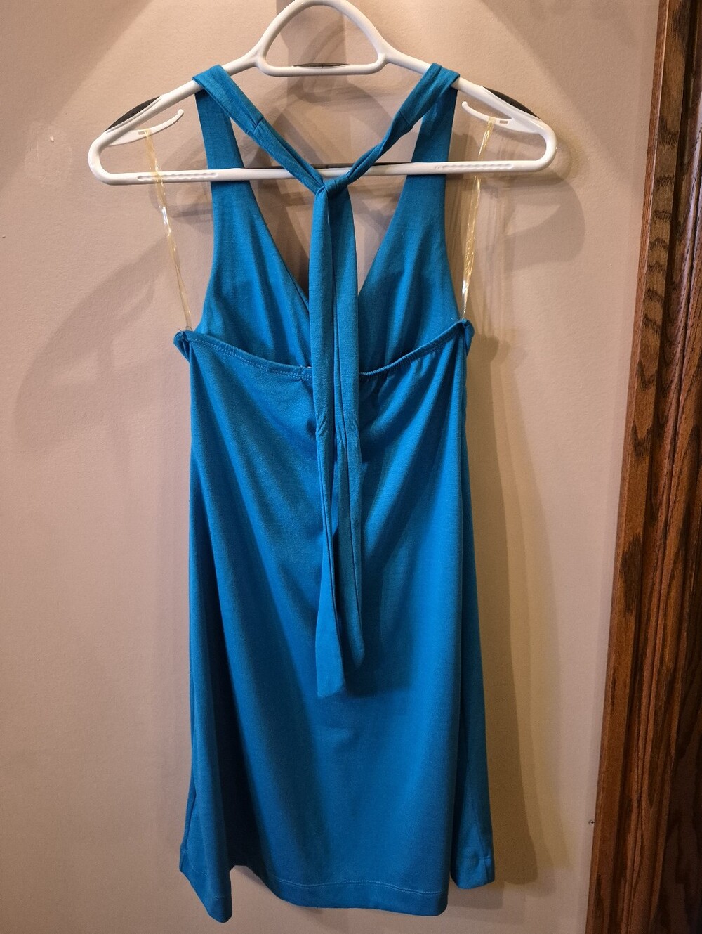 SVS Turquoise Halter Dress